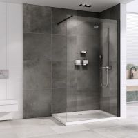 Душевая перегородка ABBER Immer Offen AG61100B схема 3