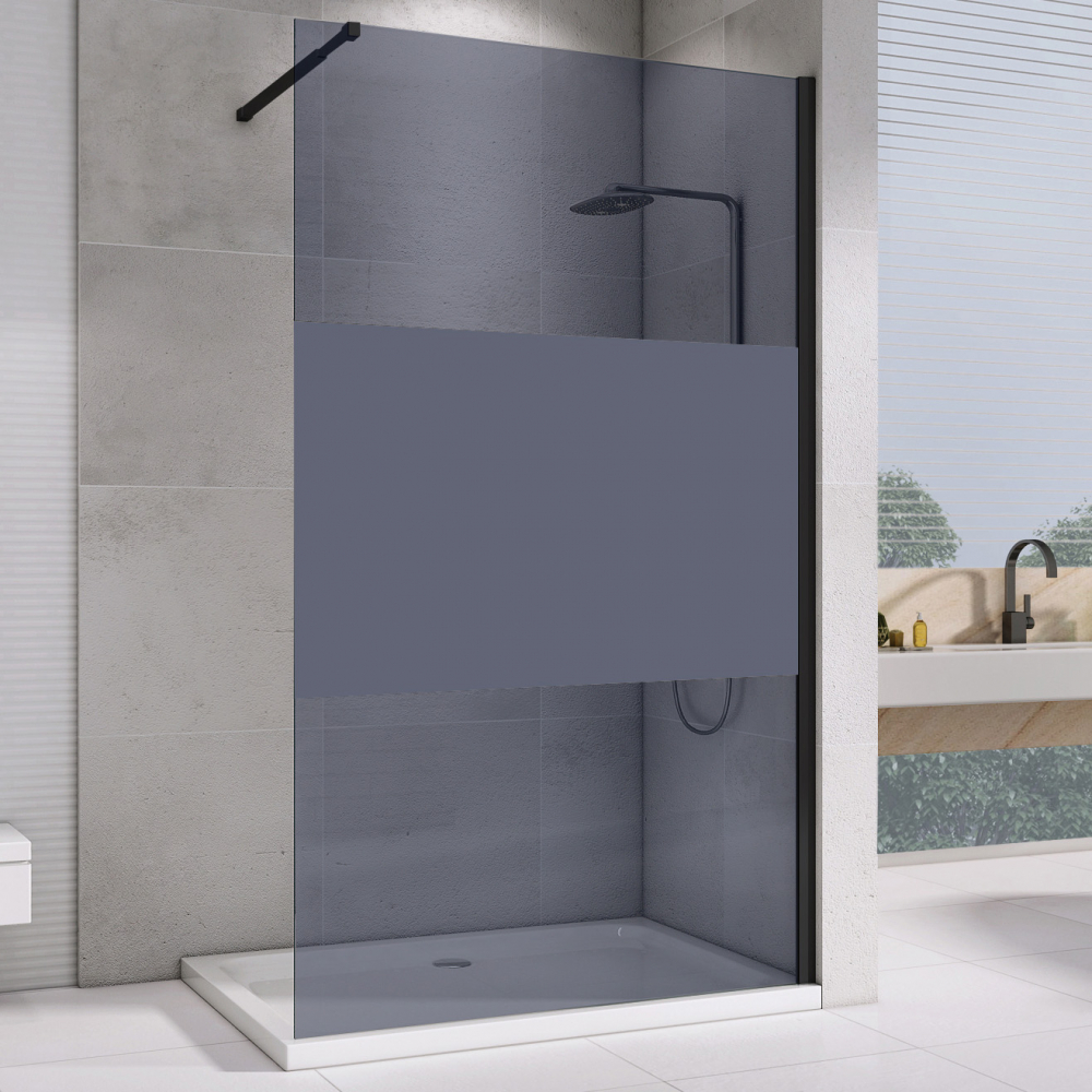 Душевая перегородка ABBER Immer Offen AG69120BT цена от 24 990 ₽ Фото Душевая перегородка ABBER Immer Offen AG69120BT