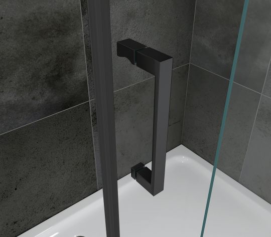 Душевой уголок ABBER Komfort AG93150B-S102B 150х100 см схема 5