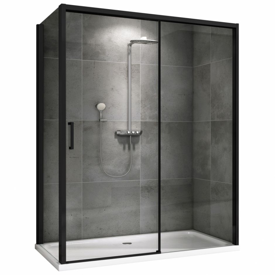 Душевой уголок ABBER Komfort AG93160B-S92B 160х90 см