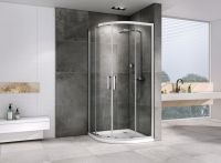 Душевой уголок ABBER Schwarzer Diamant AG01090 90х90 см схема 3