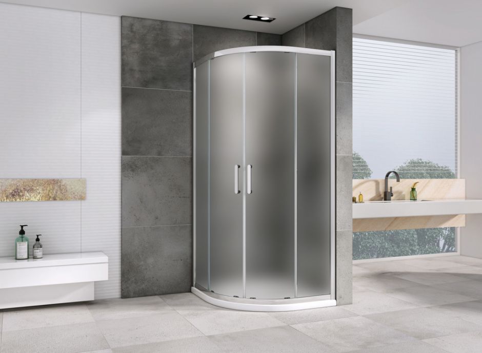 Душевой уголок ABBER Schwarzer Diamant AG01100M 100х100 см ФОТО