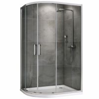 Душевой уголок ABBER Schwarzer Diamant AG01118 110х80 см схема 1