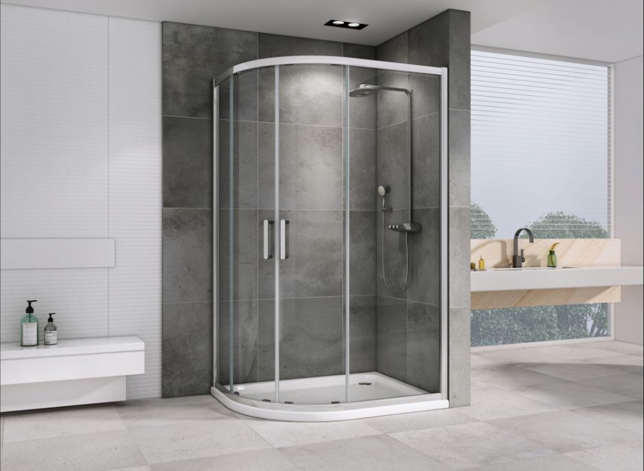 Душевой уголок ABBER Schwarzer Diamant AG01118 110х80 см ФОТО