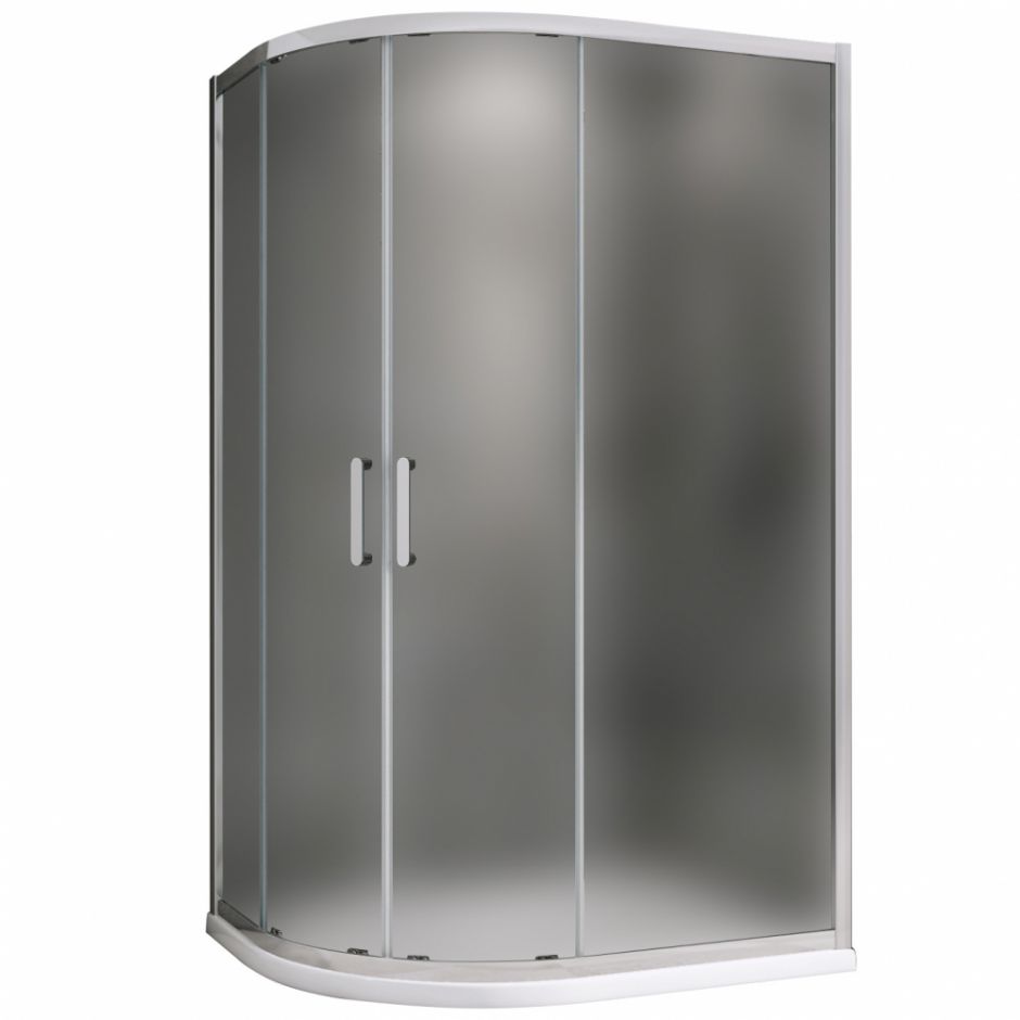 Душевой уголок ABBER Schwarzer Diamant AG01128M 120х80 см