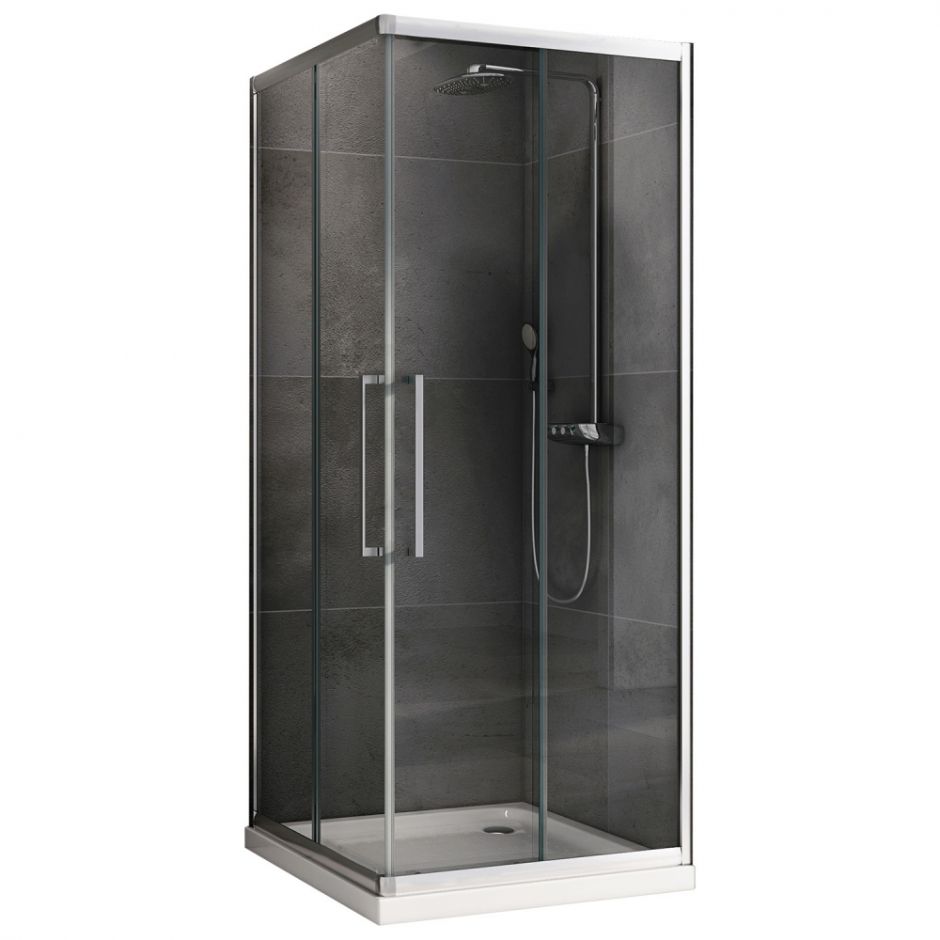 Душевой уголок ABBER Schwarzer Diamant AG02090H 90х90 см