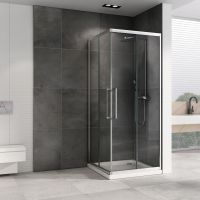 Душевой уголок ABBER Schwarzer Diamant AG02090H 90х90 см схема 3
