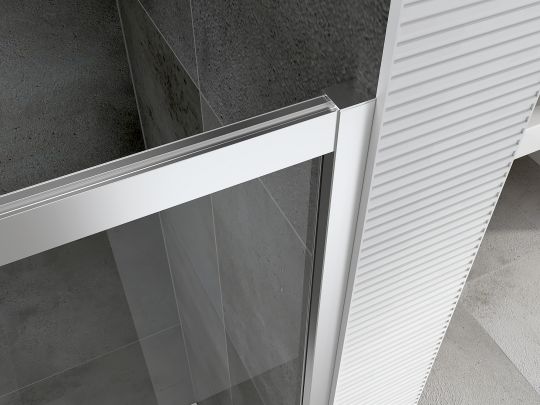 Душевой уголок ABBER Schwarzer Diamant AG02090H 90х90 см схема 9