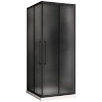 Душевой уголок ABBER Schwarzer Diamant AG02100BMH 100х100 см схема 1