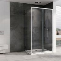 Душевой уголок ABBER Schwarzer Diamant AG301005-S605 100х60 см схема 3