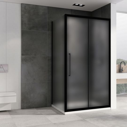 Душевой уголок ABBER Schwarzer Diamant AG30100BMH-S90BM 100х90 см схема 3