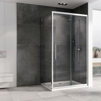 Душевой уголок ABBER Schwarzer Diamant AG30100H-S100 100х100 см схема 3