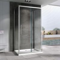 Душевой уголок ABBER Schwarzer Diamant AG30100H-S50-S50 100х50 см схема 3