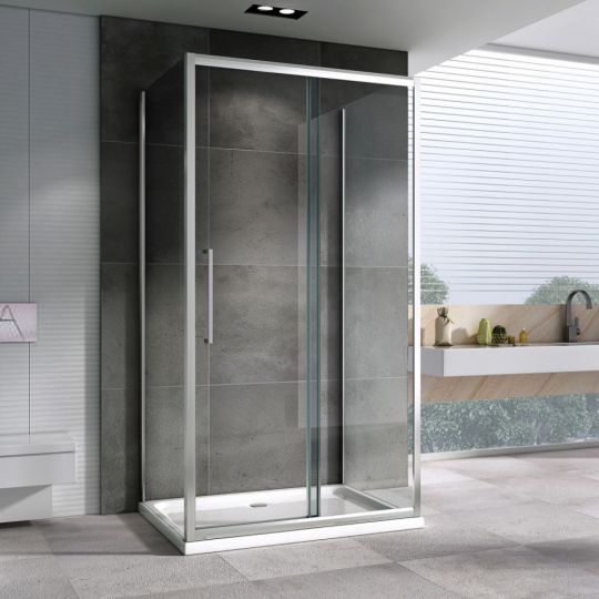 Душевой уголок ABBER Schwarzer Diamant AG30150H-S80-S80 150х80 см схема 3