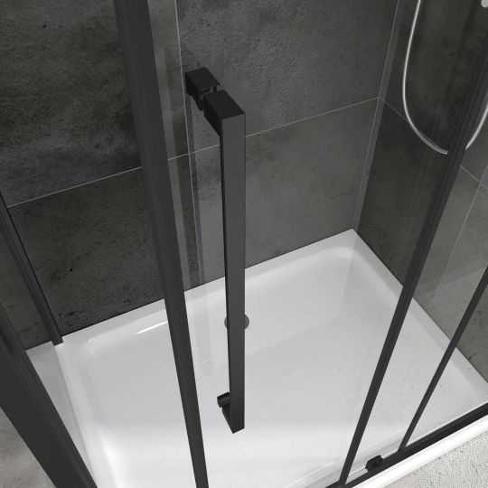 Душевой уголок ABBER Schwarzer Diamant AG30160BH-S100B-S100B 160х100 см схема 8