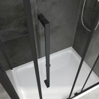 Душевой уголок ABBER Schwarzer Diamant AG30160BH-S70B-S70B 160х70 см схема 8