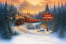 Фон стена "New year wall №41"