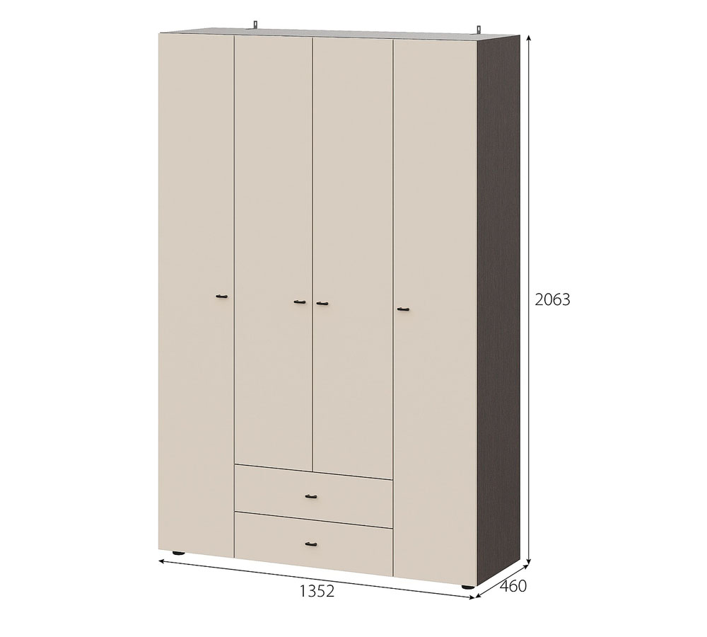 Шкаф 4-х ств."Гиза"
