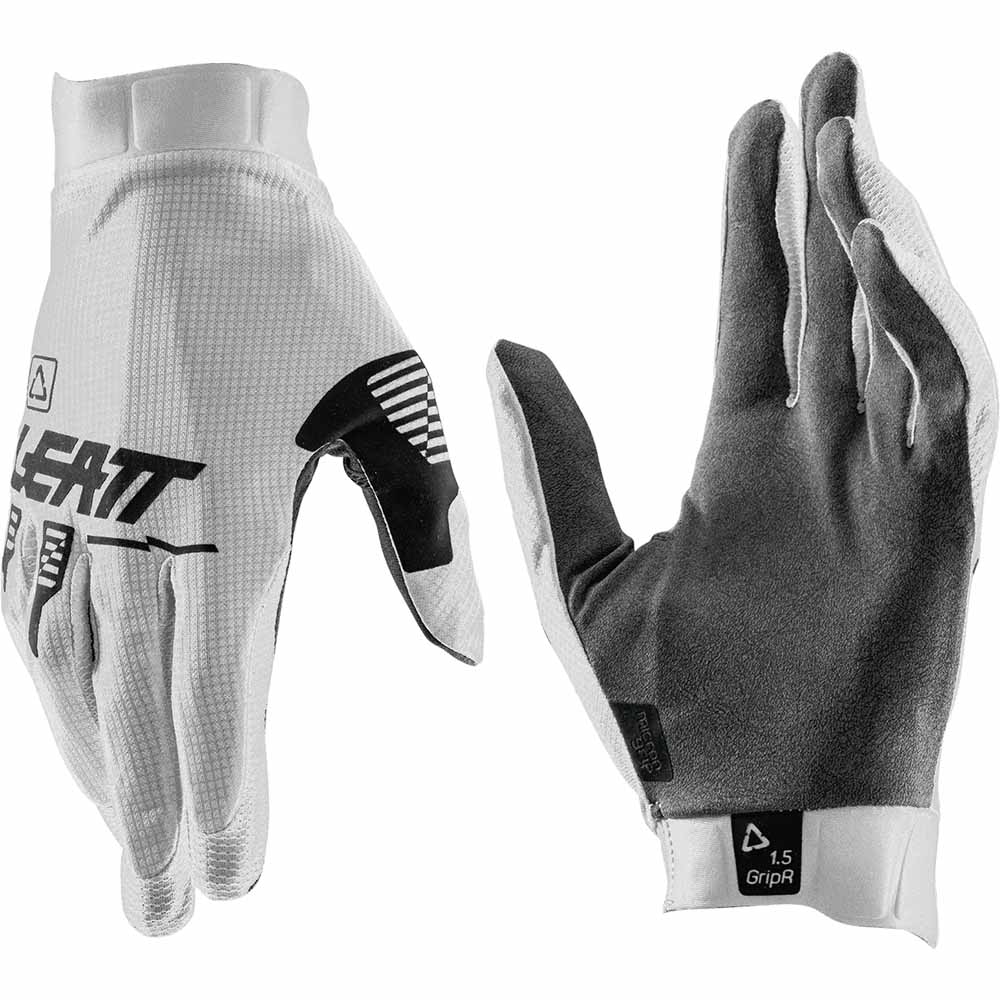 Leatt Moto 1.5 GripR White (2026) перчатки для мотокросса