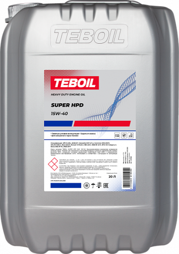 Teboil Super HPD 15W‑40, 20л