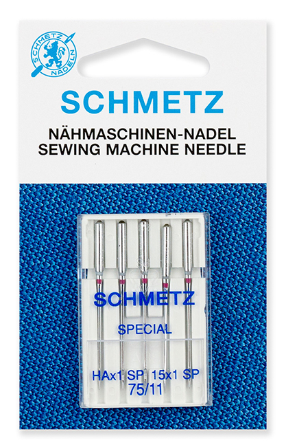 Иглы машинные Schmetz Super stretch 130/705НAx1SP №75 5 шт в уп.22:82.FB1.VMS