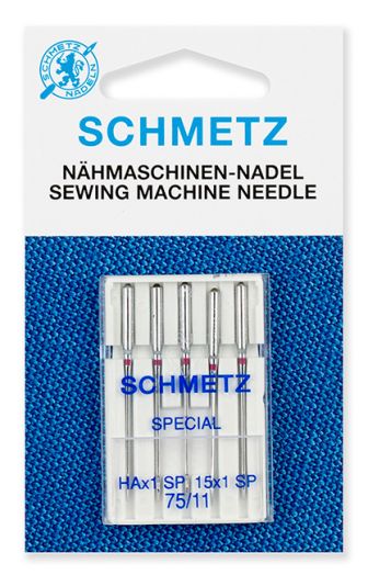 Иглы машинные Schmetz Super stretch 130/705НAx1SP №75 5 шт в уп.22:82.FB1.VMS