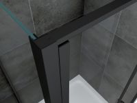 Душевой уголок ABBER Sonnenstrand AG04080B-S70B 80х70 см схема 7