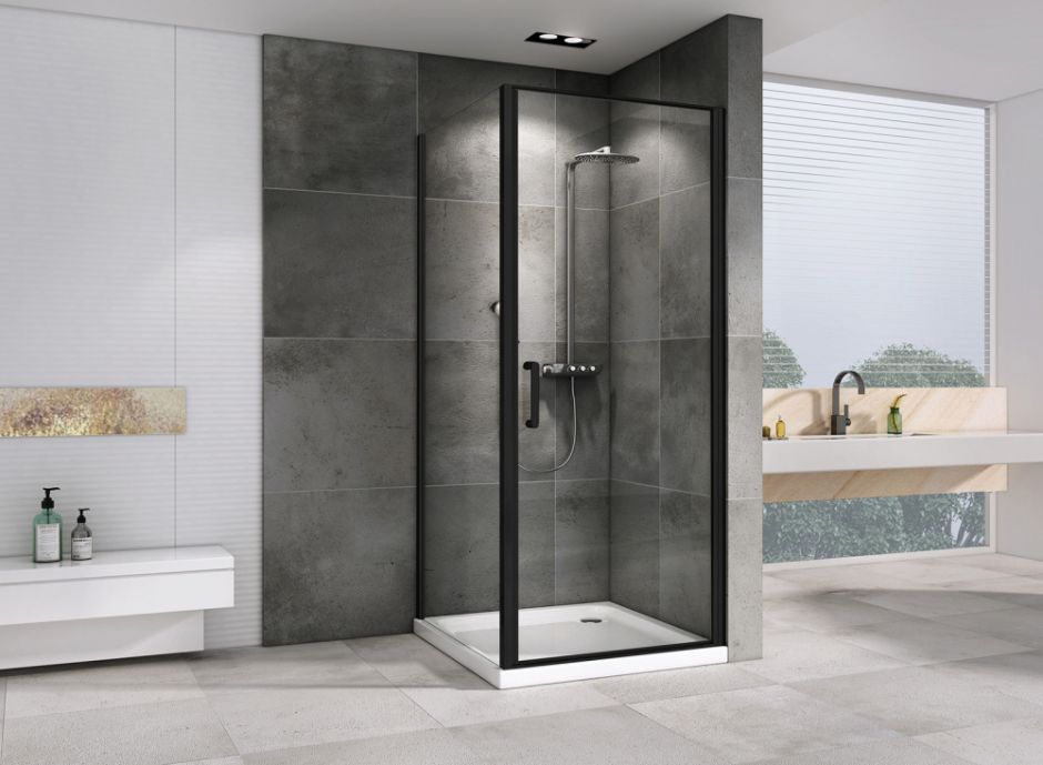 Душевой уголок ABBER Sonnenstrand AG04090B-S70B 90х70 см ФОТО