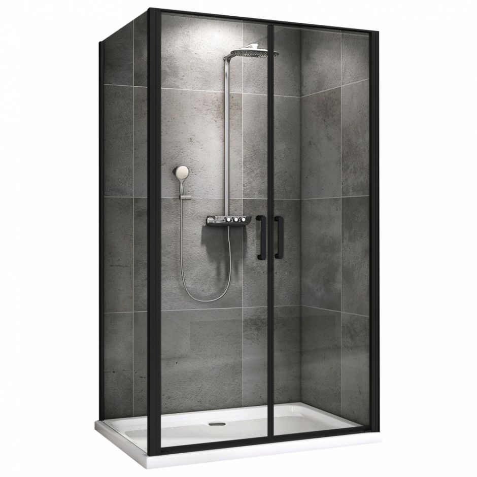 Душевой уголок ABBER Sonnenstrand AG04100BC-S90B 100х90 см