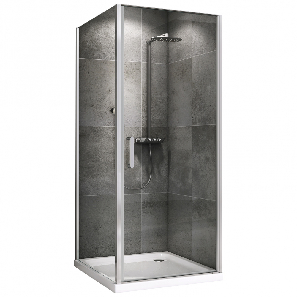 Душевой уголок ABBER Sonnenstrand AG04100-S80 100х80 см цена от 37 740 ₽ Фото Душевой уголок ABBER Sonnenstrand AG04100-S80 100х80 см