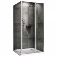 Душевой уголок ABBER Sonnenstrand AG04100S-S85 100х85 см схема 1