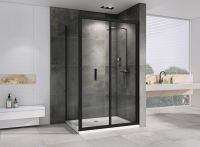 Душевой уголок ABBER Sonnenstrand AG07100B-S70B 100х70 см схема 3