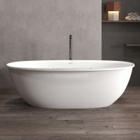 Ванна из искусственного камня ABBER Stein AS9631 белая матовая схема 1 Ванна из искусственного камня ABBER Stein AS9631 белая матовая схема 1