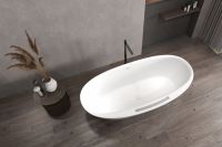 Ванна из искусственного камня ABBER Stein AS9631 белая матовая схема 10 Ванна из искусственного камня ABBER Stein AS9631 белая матовая схема 10