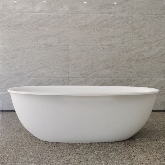 Ванна из искусственного камня ABBER Stein AS9631 белая матовая схема 12 Ванна из искусственного камня ABBER Stein AS9631 белая матовая схема 12