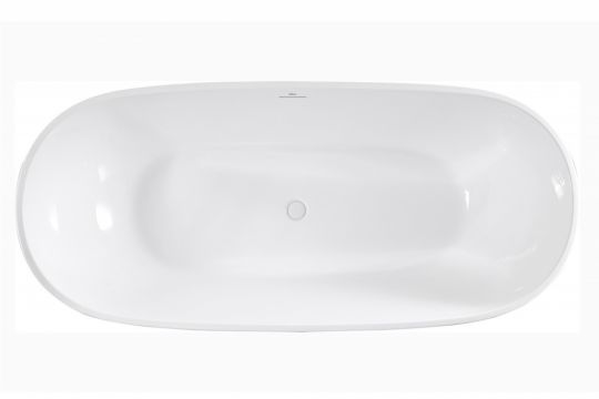 Акриловая ванна ABBER AB9263-1.8 белая схема 10