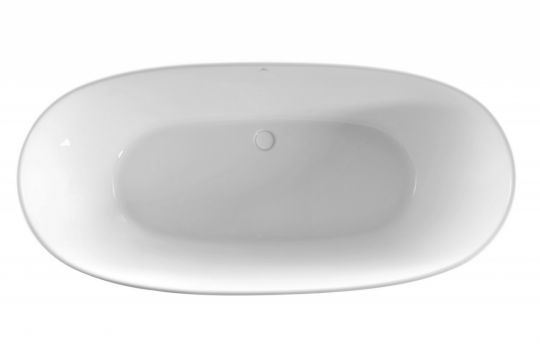 Акриловая ванна ABBER AB9265-1.7 белая схема 11