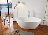 Акриловая ванна ABBER AB9249-1.7 белая схема 9