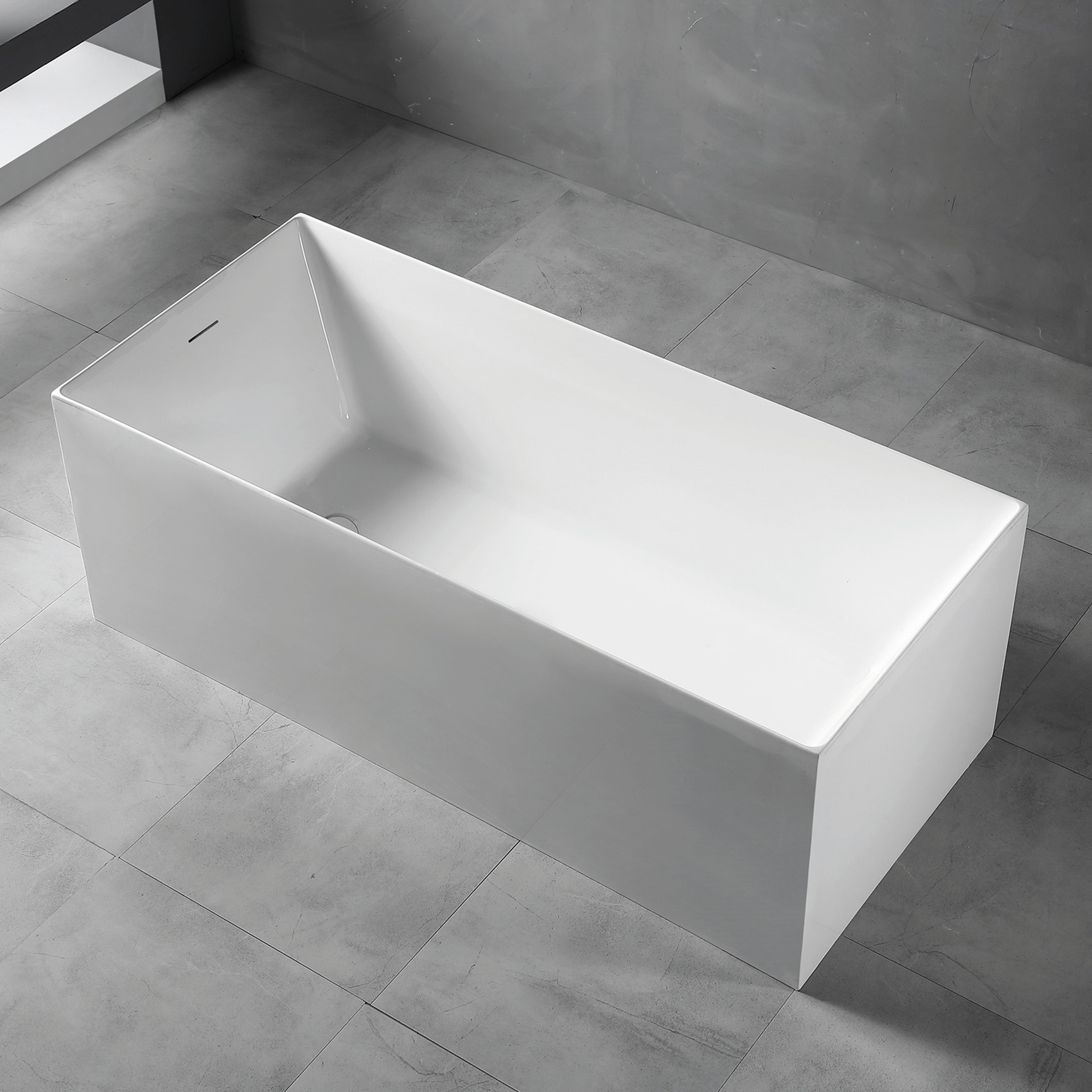 Акриловая ванна ABBER AB9274-1.7 белая цена от 107 950 ₽ Фото Акриловая ванна ABBER AB9274-1.7 белая