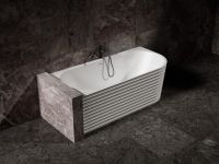 Ванна из искусственного камня ABBER Stein AS9651 L белая матовая схема 10 Ванна из искусственного камня ABBER Stein AS9651 L белая матовая схема 10