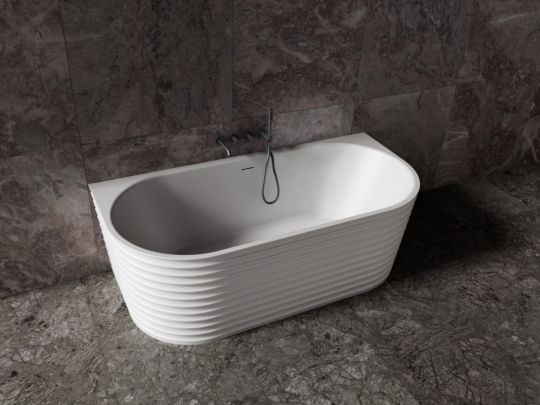 Ванна из искусственного камня ABBER Stein AS9652 белая матовая схема 11 Ванна из искусственного камня ABBER Stein AS9652 белая матовая схема 11