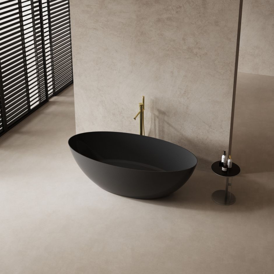 Карбоновая ванна ABBER Karbon AK9002-1.8 черная ФОТО