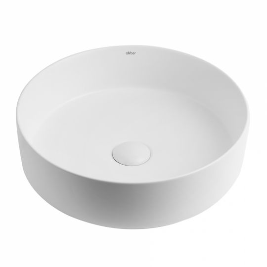 Раковина накладная ABBER Bequem AC2109MW белая матовая схема 4 Раковина накладная ABBER Bequem AC2109MW белая матовая схема 4