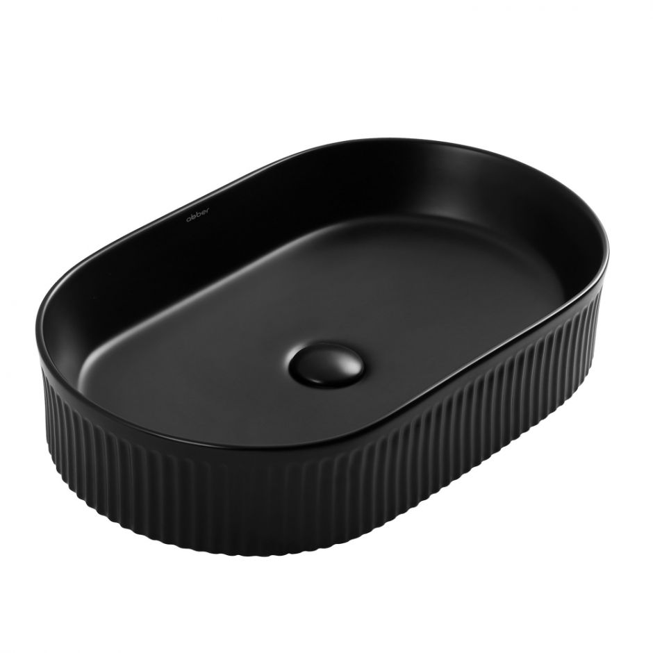 Изображение Раковина накладная ABBER Bequem AC2116MB черная матовая