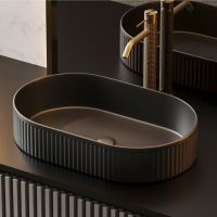 Раковина накладная ABBER Bequem AC2116MB черная матовая схема 4 Раковина накладная ABBER Bequem AC2116MB черная матовая схема 4