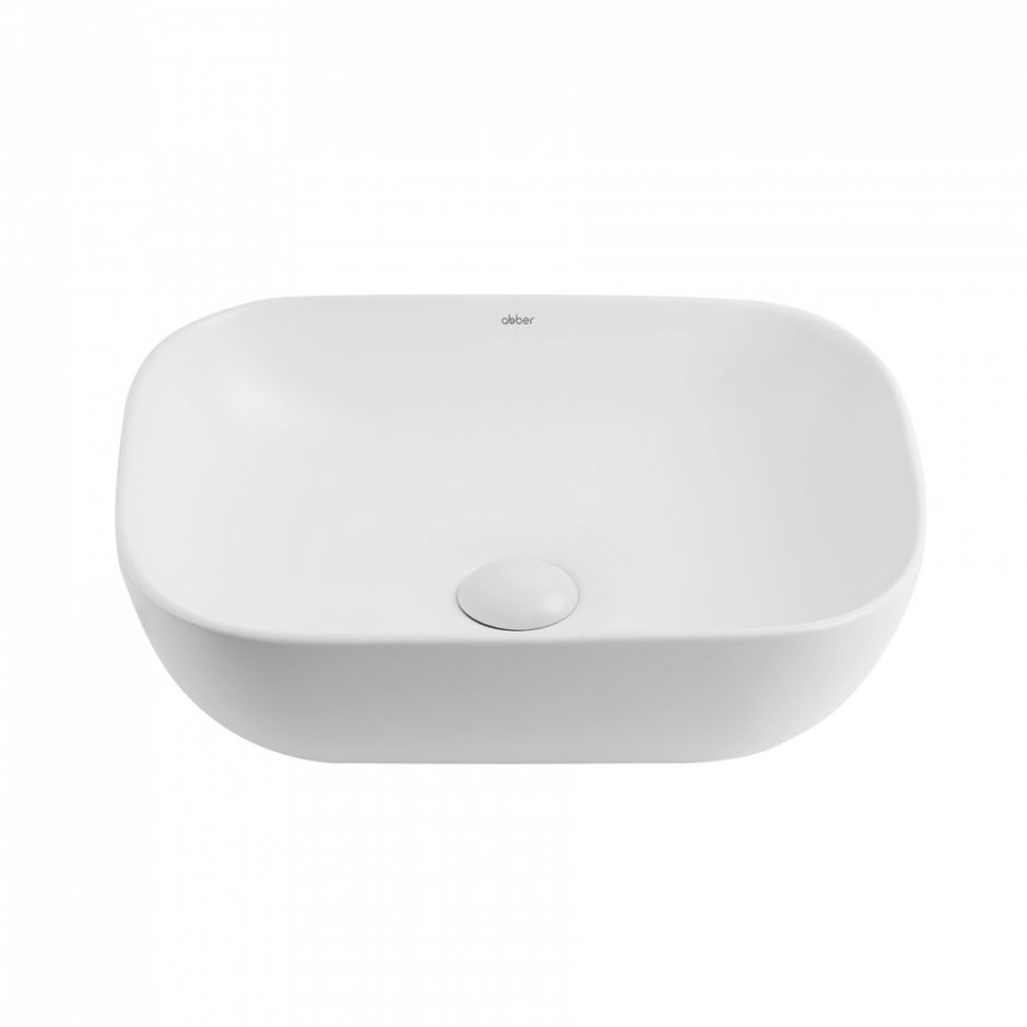 Раковина накладная ABBER Rechteck AC2200MW белая матовая ФОТО