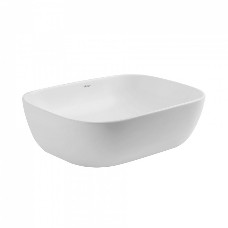 Раковина накладная ABBER Rechteck AC2200MW белая матовая ФОТО