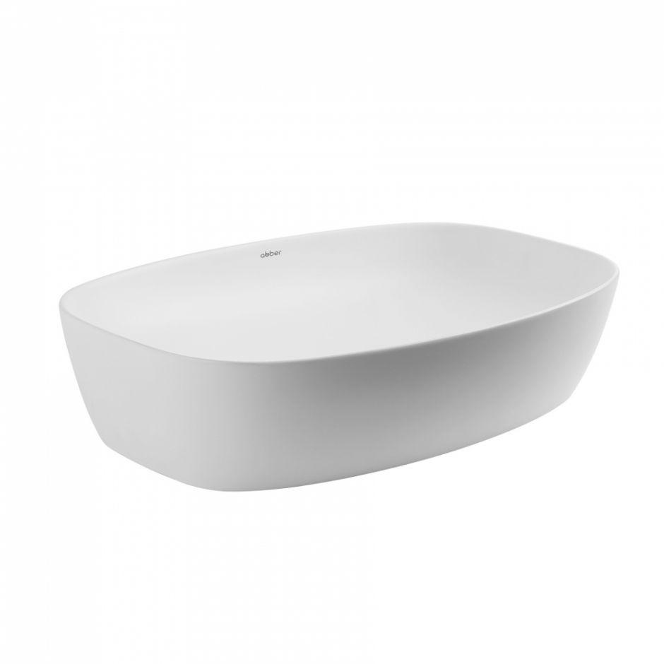 Раковина накладная ABBER Rechteck AC2206MW белая матовая ФОТО