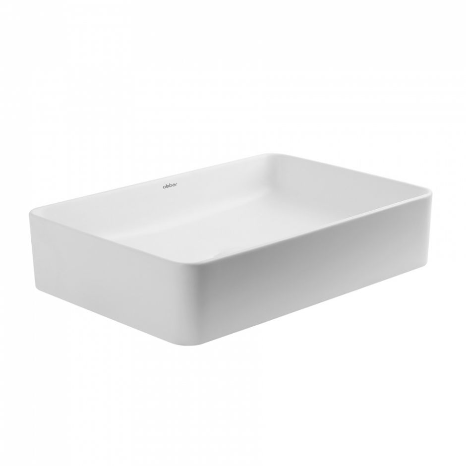 Раковина накладная ABBER Rechteck AC2207MW белая матовая ФОТО