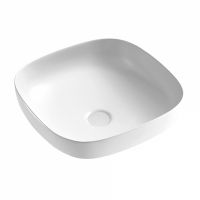 Раковина накладная ABBER Rechteck AC2217 белая схема 1